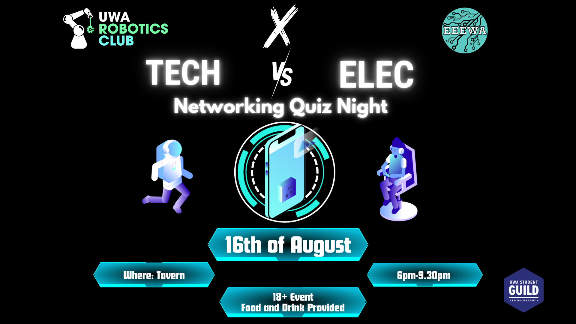 Tech vs Elec Banner